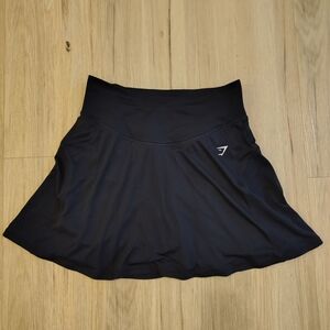 Gymshark Black Athletic Skirt